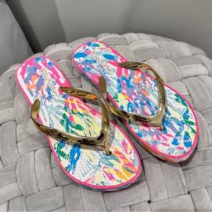 Lilly Pulitzer Pool Sandals